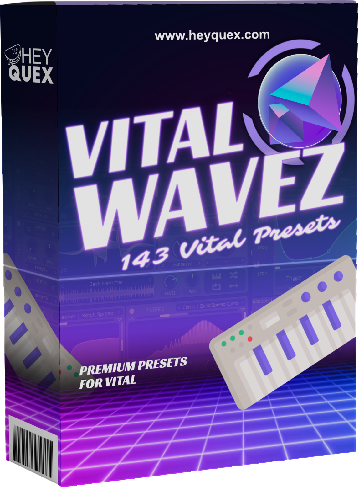 Vital presets. Vital VST Skin